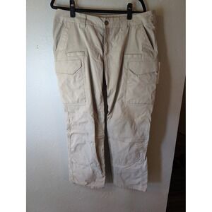First Tactical Womens Workwear Utility Cargo Pants Tan / Cream size 16 R
